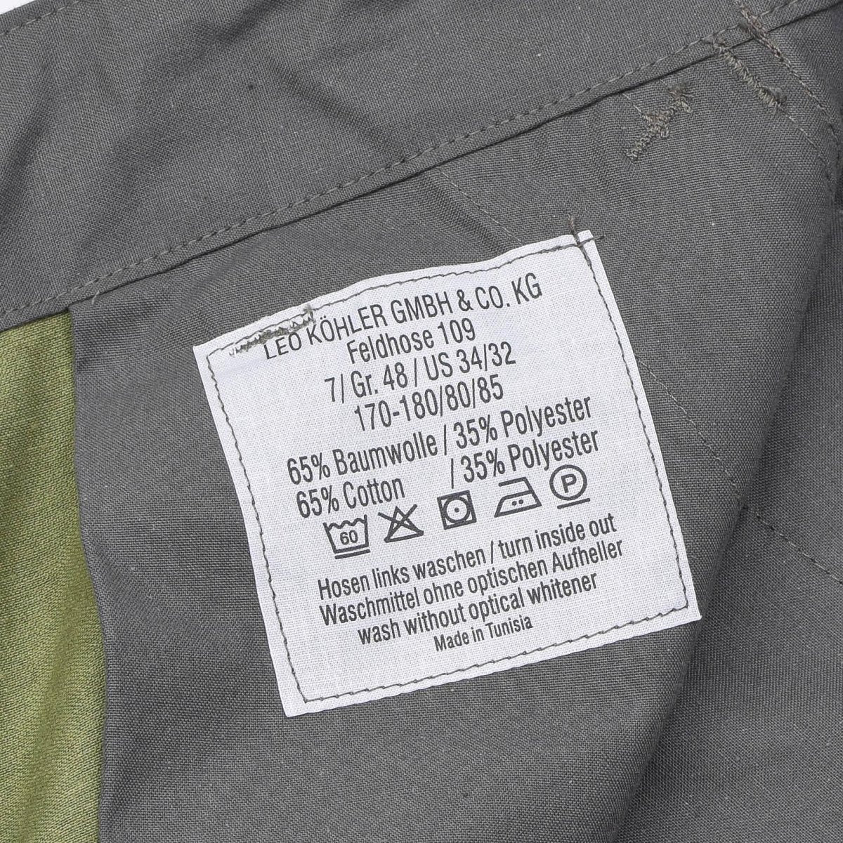 Leo Kohler Bdu Pants Bundeswehr Flecktarn CAMO Field Tactical Paintball pantalones