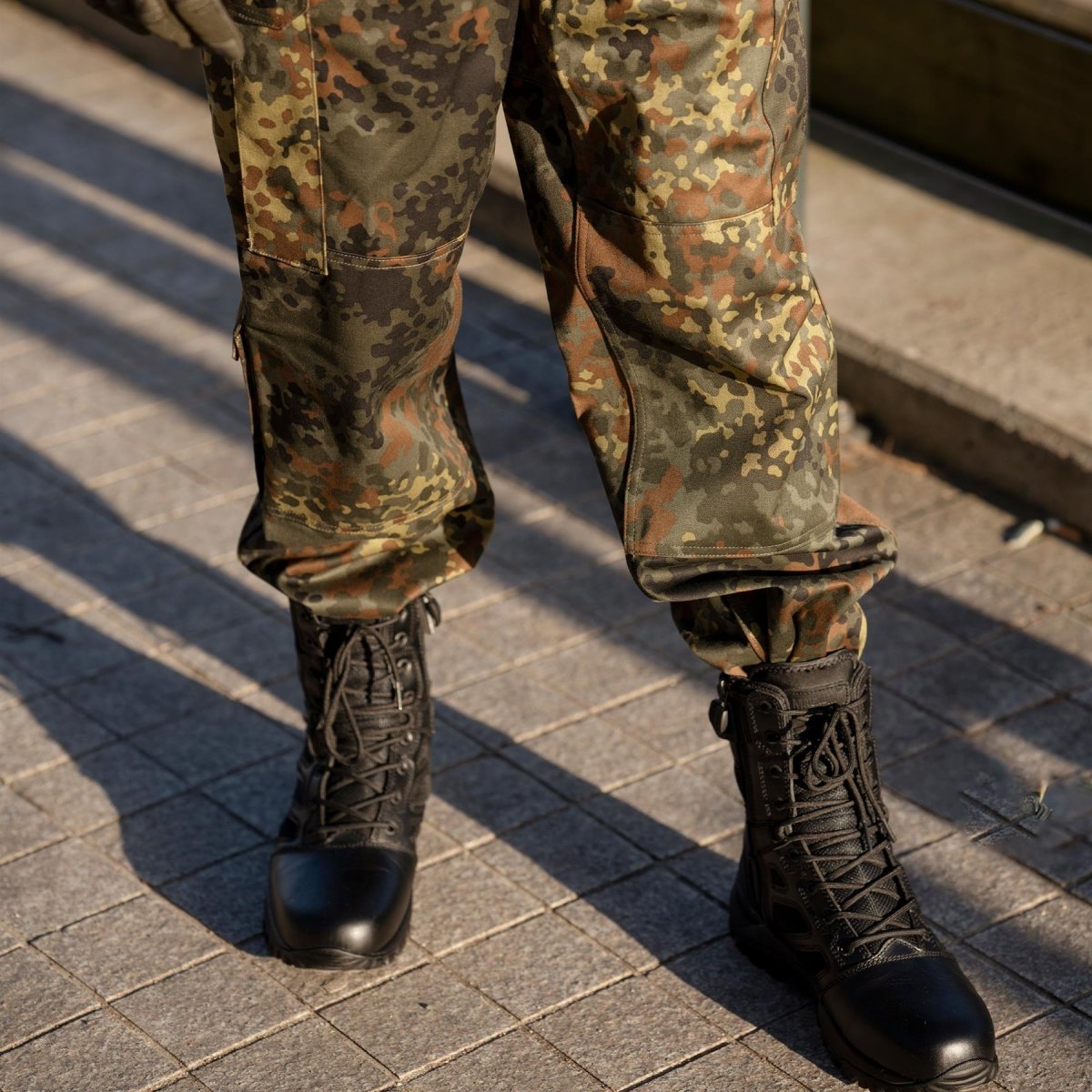 Leo Kohler Bdu Pants Bundeswehr Flecktarn CAMO Field Tactical Paintball pantalones