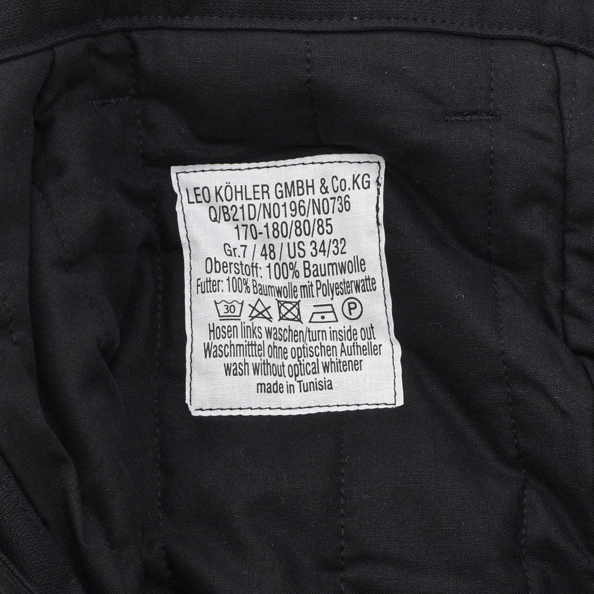 Leo Kohler Cargo Field Pants tácticos duraderos bolsillos de carga al aire libre negro