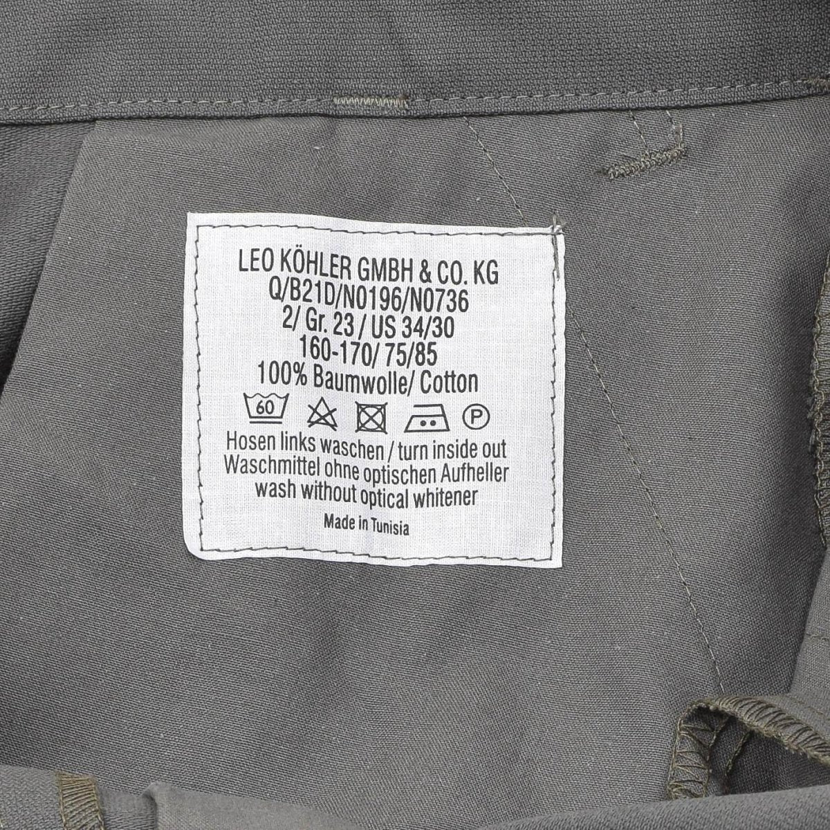 Pantalones de campo Leo Kohler Combate tropas militares pantalones de carga oliva sólida de algodón