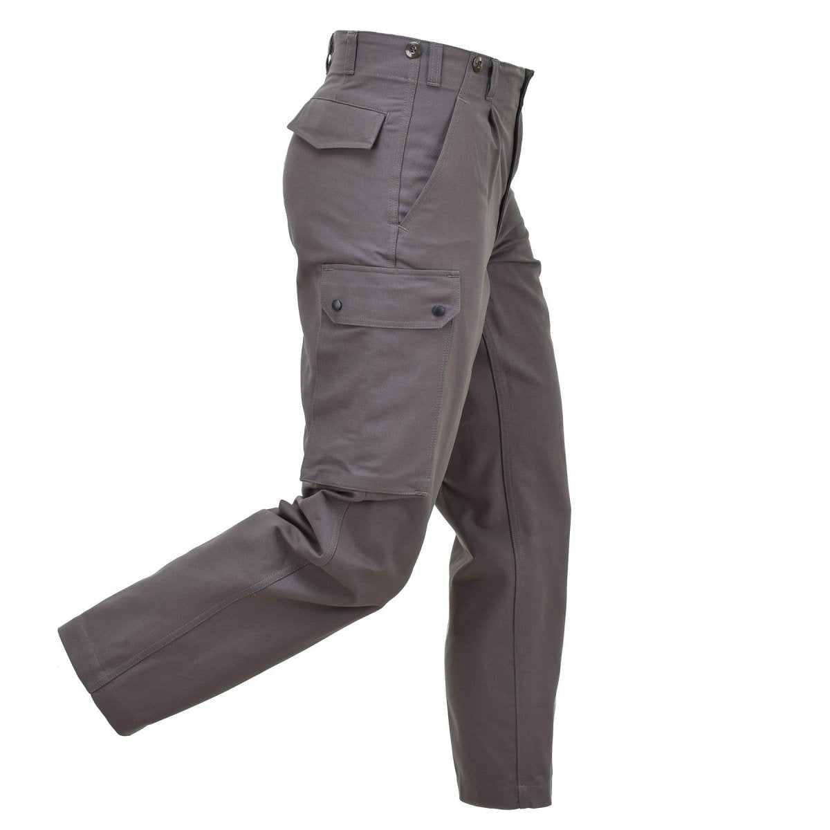 Pantalones de campo Leo Kohler Combate tropas militares pantalones de carga oliva sólida de algodón