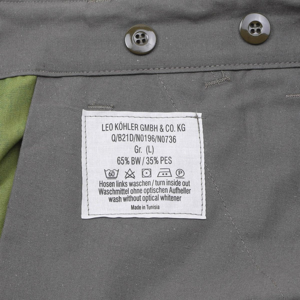 Leo Kohler Portos cortos de rodilla Militar Bermuda Flecktarn Camuflaje