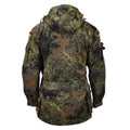 Leo Kohler Militar Ksk Smock Chaqueta táctica Campo Camufe de campo con capucha Flecktarn