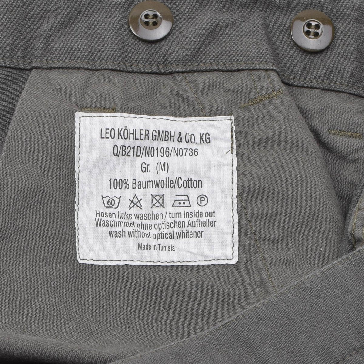 Leo Kohler Personal Militar Bermudas Shorts Summer Outdoor Sheetking Olive