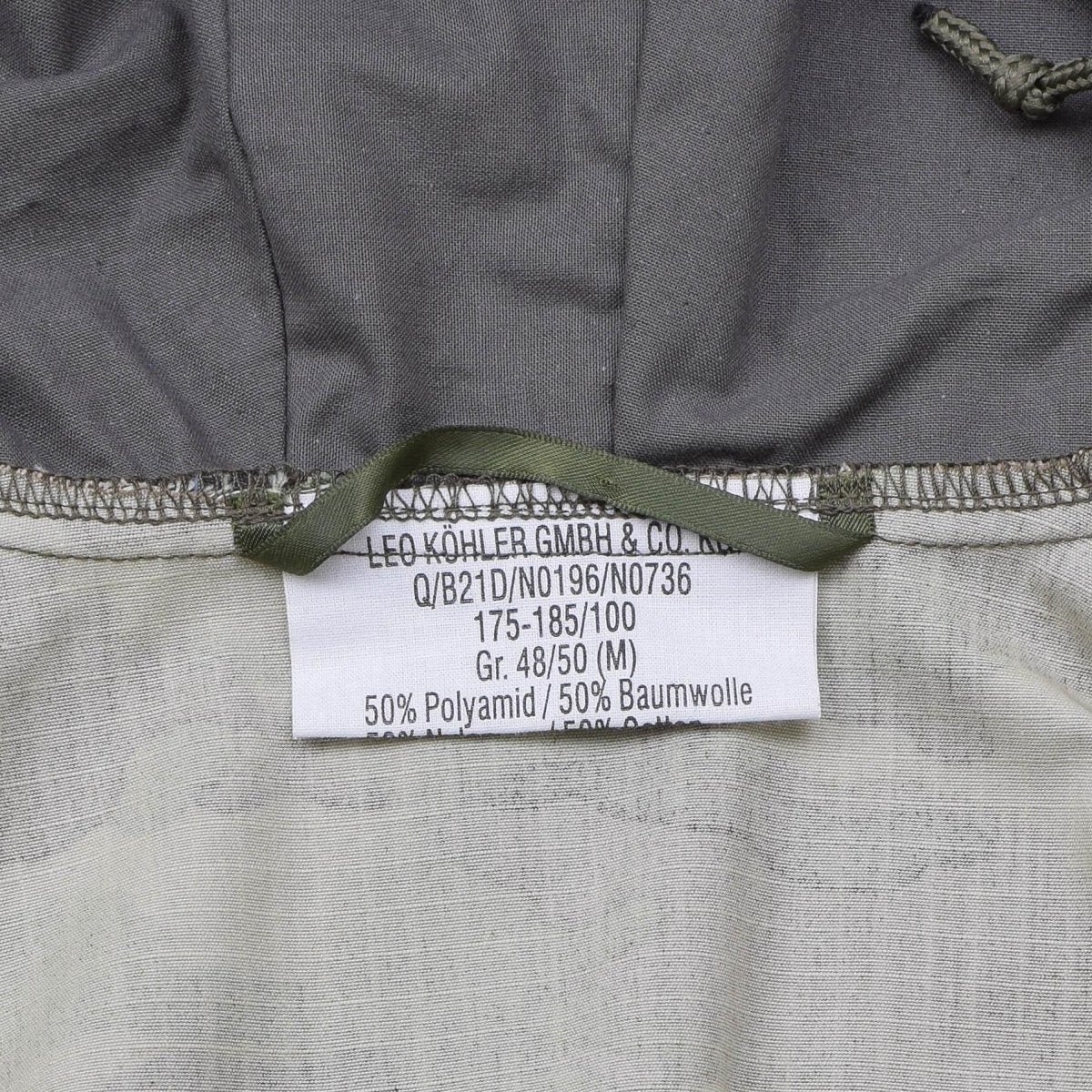 Leo Kohler Military Smock Chaqueta Ripstop Multicam Camuflage Field Coat