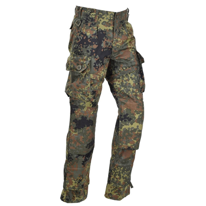 Pantalones de combate resistentes Leo Kohler Pantalones cargo tácticos reforzados ACU flecktarn - GoMilitar