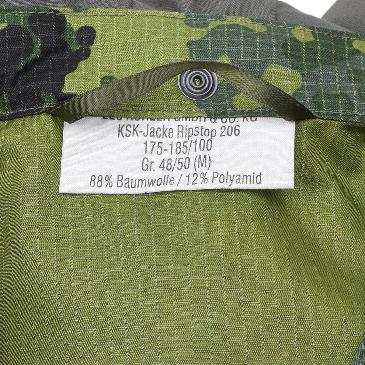 Leo Kohler Chaqueta táctica táctica Ripstop Cordura con capucha Cordura Codura reforzada