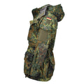 Leo Kohler Chaqueta táctica táctica Ripstop Cordura con capucha Cordura Codura reforzada