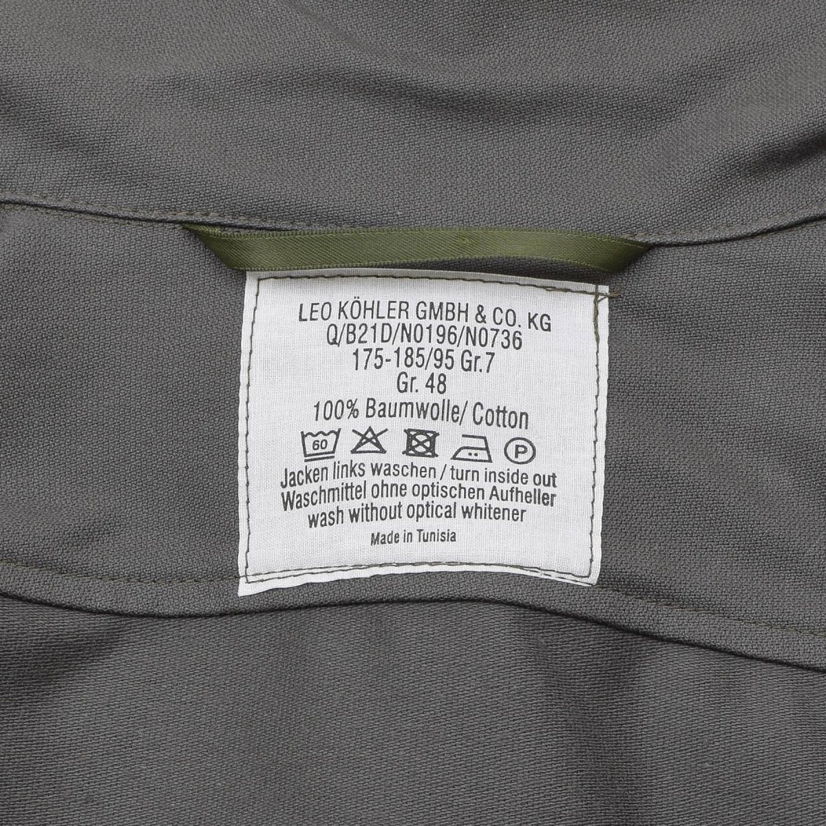 Leo Kohler tropas camisa uniforme personal militar camisas diarias de servicio pesado oliva