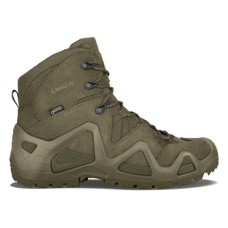 Lowa Zephyr GTX Mid TF Zapatos tácticos Gree-Tex® Membrane Green Green