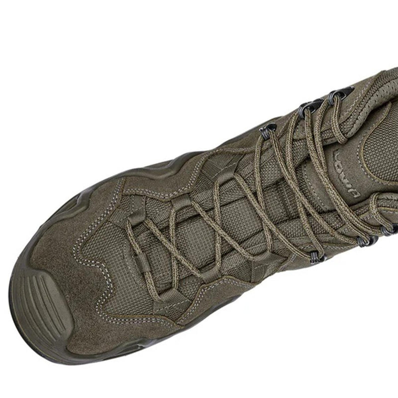 Lowa Zephyr GTX Mid TF Zapatos tácticos Gree-Tex® Membrane Green Green