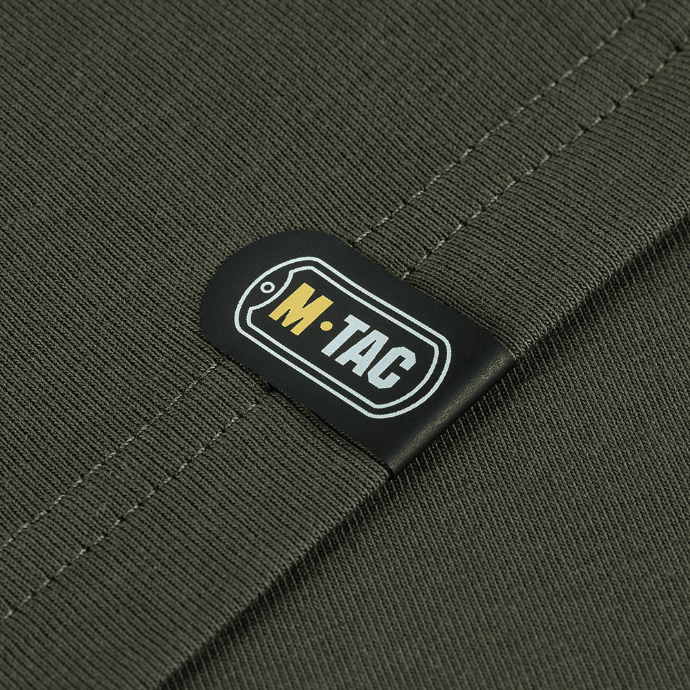 M-Tac 93/7 Camiseta de verano de ajuste cómodo, algodón elástico ligero, color oliva militar