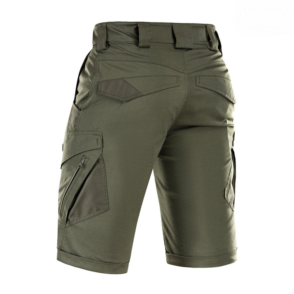 Pantalones cortos de bermudas estilo M-tac en el ejército combate de grado militar ripstop olive