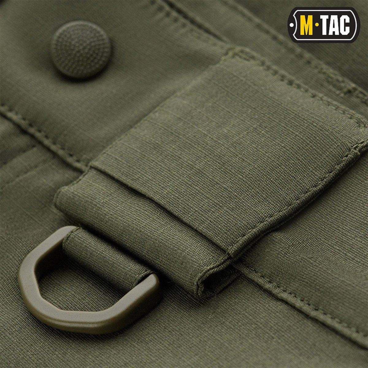 Pantalones cortos de bermudas estilo M-tac en el ejército combate de grado militar ripstop olive