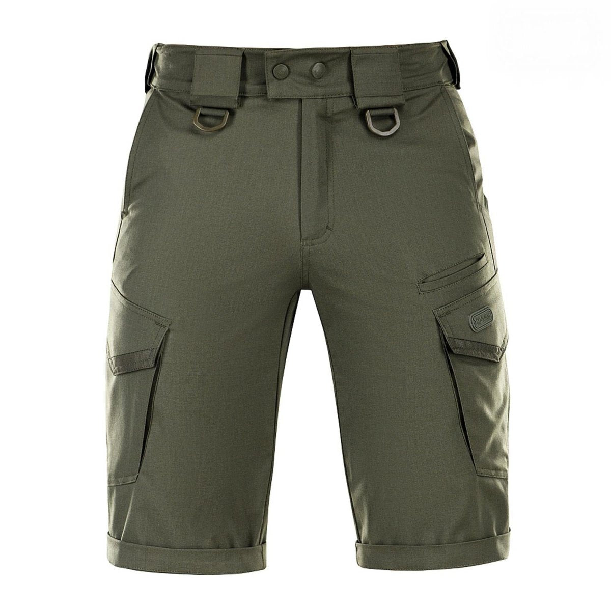 Pantalones cortos de bermudas estilo M-tac en el ejército combate de grado militar ripstop olive
