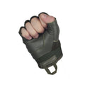 M-TAC Táctico de Asalto Mk. 4 guantes sin dedos nudillos almohadillas acolchadas verde oliva