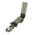 Accesorio de mosquetón M-TAC, interfaz MOLLE, cabestrillo Murdlock, equipo táctico, color oliva
