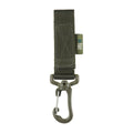 Accesorio de mosquetón M-TAC, interfaz MOLLE, cabestrillo Murdlock, equipo táctico, color oliva