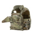 M-TAC Corset Elite Portaplacas tácticas MOLLE Liberación rápida MTP Camo