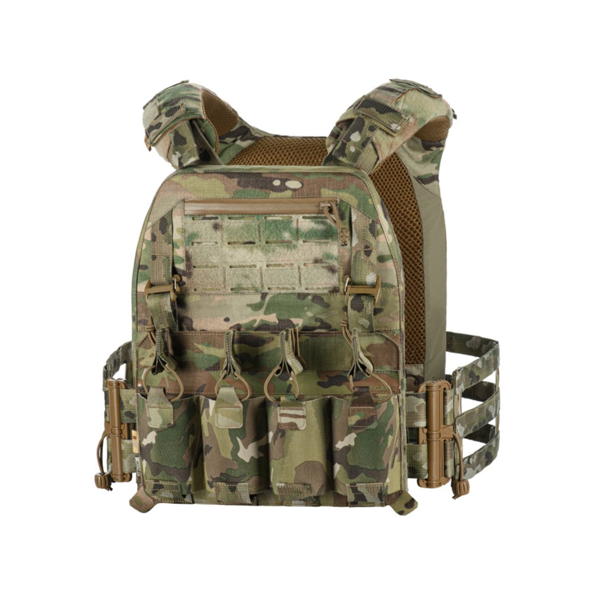 M-TAC Cuirass Elite XL Portaplacas tácticas MOLLE Duraflex Fasteners MTP Camo