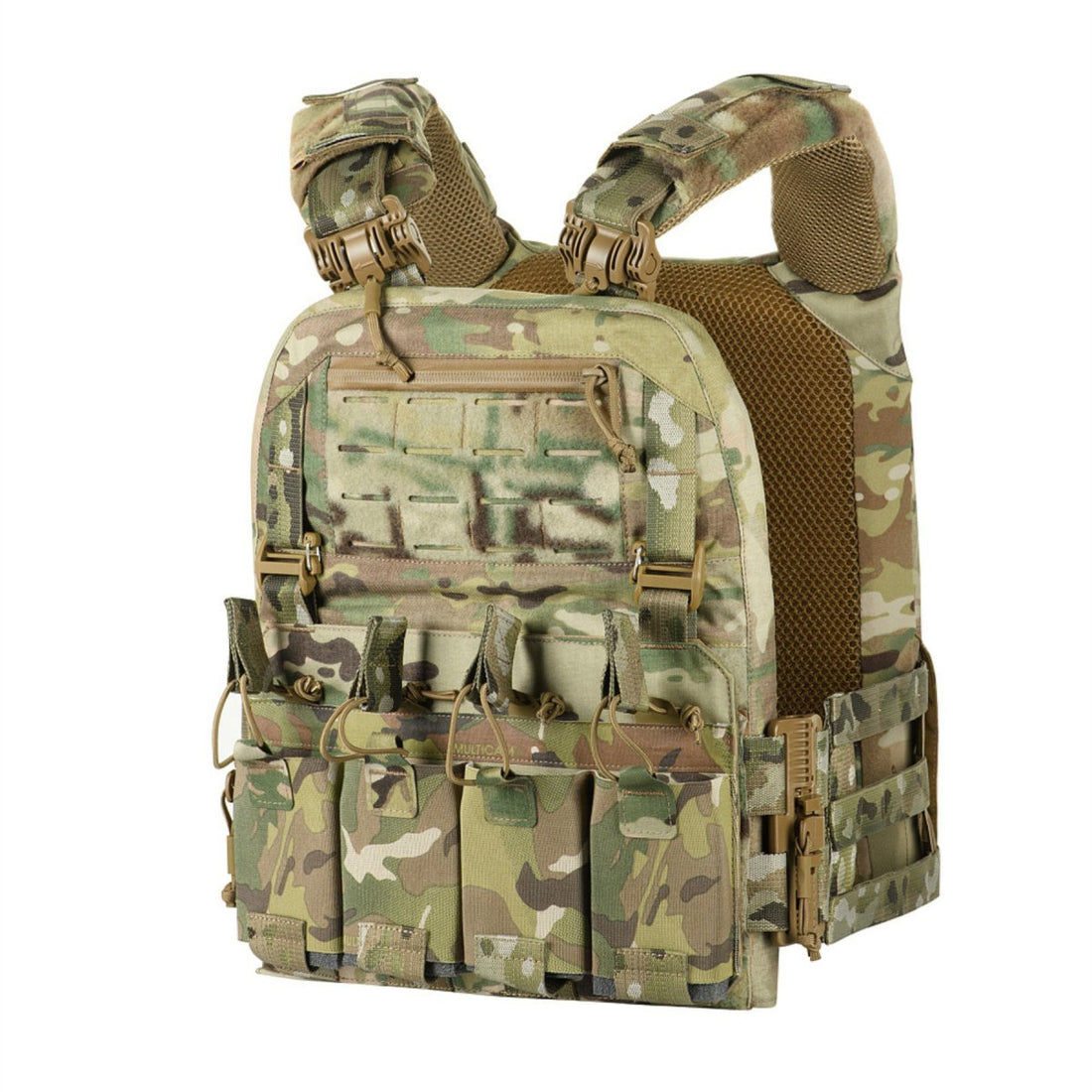 M-TAC Cuirass QRS FAST Placa táctica Carier MOLLE Compatible MTP Camo