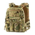 M-TAC Cuirass QRS Placa táctica Carier Cordurda Sistema de liberación rápida MTP Camo