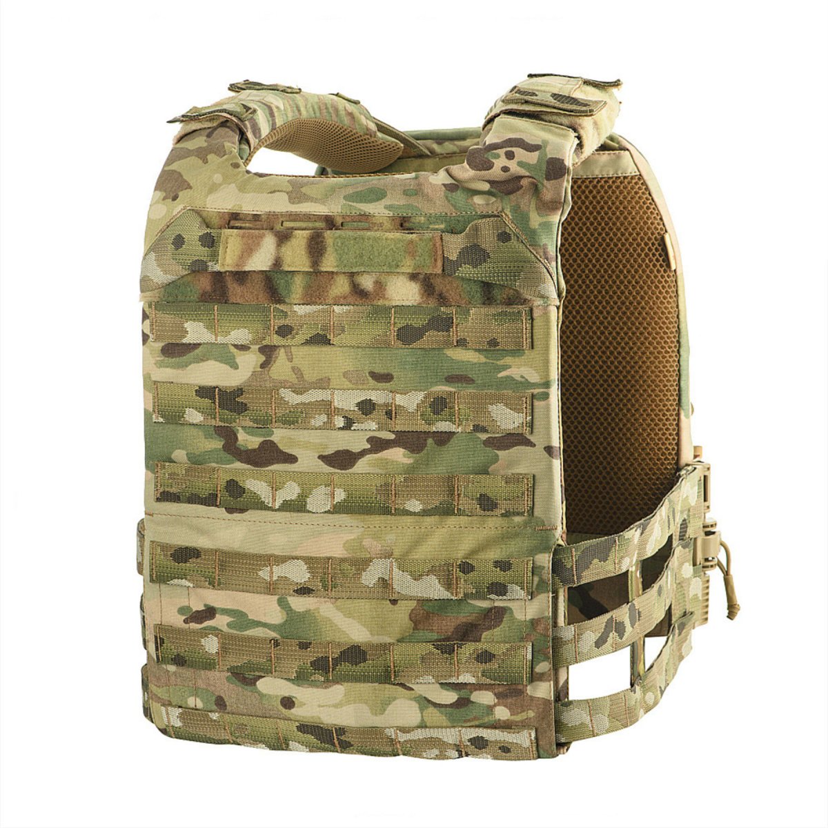 M-TAC Cuirass QRS Placa táctica Carier Cordurda Sistema de liberación rápida MTP Camo