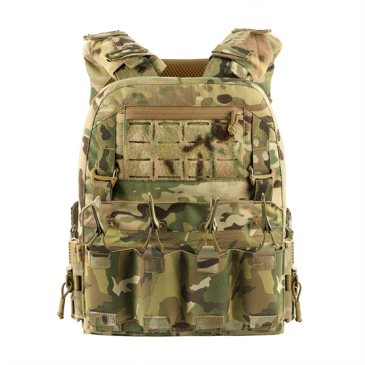 M-TAC Cuirass QRS Placa táctica Carier Cordurda Sistema de liberación rápida MTP Camo