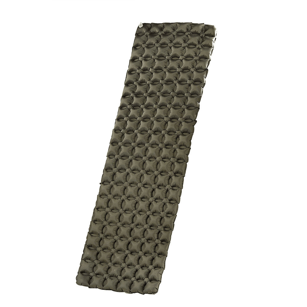 M-TAC Colchoneta inflable para dormir 195x58x5cm Colchoneta de camping ligera Oliva