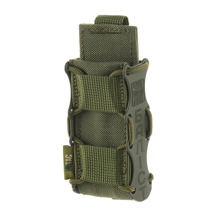 M - Bolsa para cargador TAC Cordura MOLLE Accesorio abierto superior táctico Oliva - GoMilitar