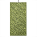 M-TAC Toalla de Microfibra 150x75cm Secado rápido Viajes al Aire Libre Camping Verde