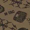 M-TAC Micropolar para el cuello Patrón de drones Bufanda táctica para exteriores Bronceado