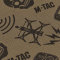 M-TAC Micropolar para el cuello Patrón de drones Bufanda táctica para exteriores Bronceado