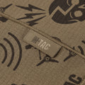 M-TAC Micropolar para el cuello Patrón de drones Bufanda táctica para exteriores Bronceado