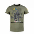 M-tac Military Style Camiseta clásica Ropa de manga corta