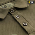 Polo de estilo militar M-tac Avierte táctica ligera y transpirable