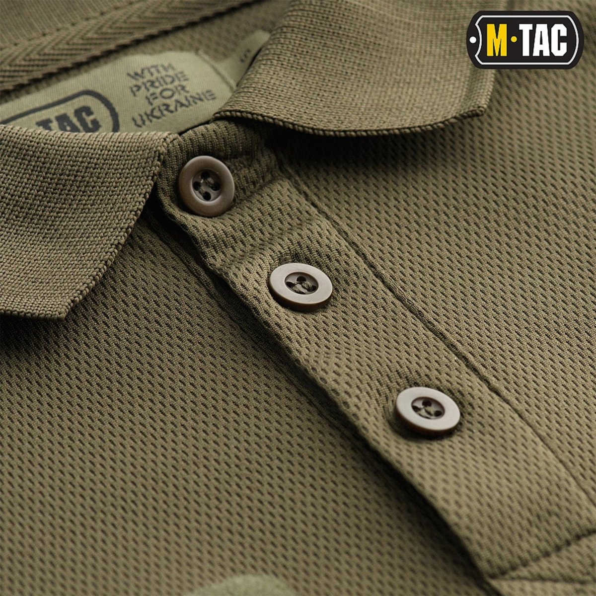 Polo de estilo militar M-tac Avierte táctica ligera y transpirable