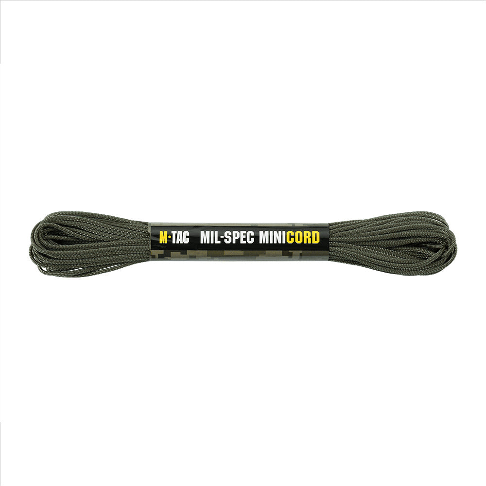 M-TAC Minicord Paracord 2,2 mm 15 m Cable utilitario de nailon MIL-SPEC para exteriores