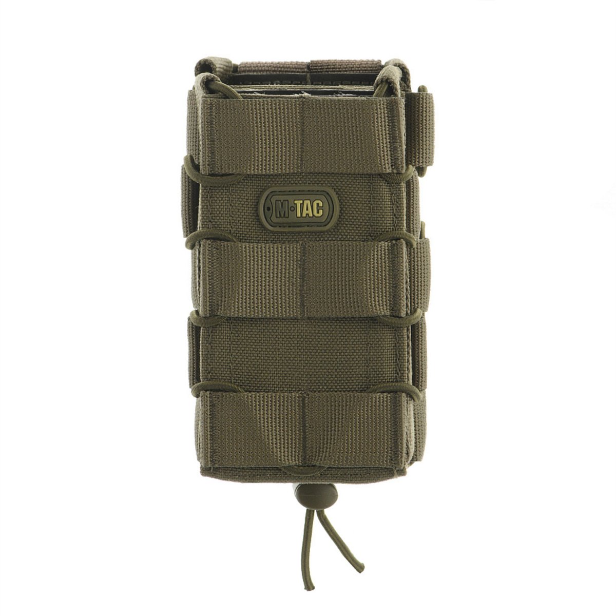 M-TAC Bolsa abierta para cargador doble Cordura táctica de goma antideslizante Oliva