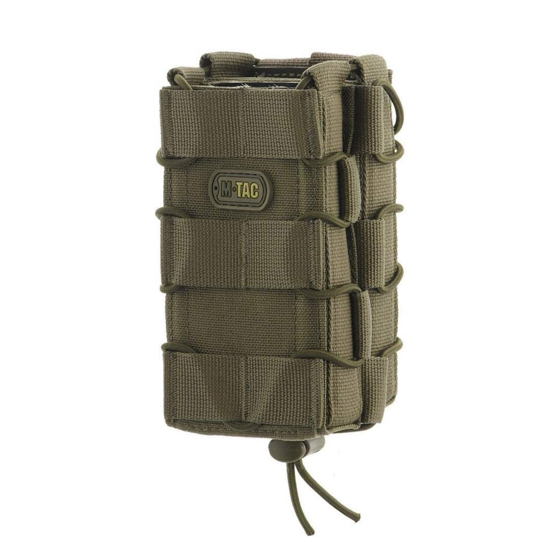 M-TAC Bolsa abierta para cargador doble Cordura táctica de goma antideslizante Oliva