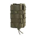 M-TAC Bolsa abierta para cargador doble Cordura táctica de goma antideslizante Oliva