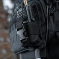 M-TAC Funda para radio MOLLE Durable Cordurda Motorola 4400/4800 Oliva Negro