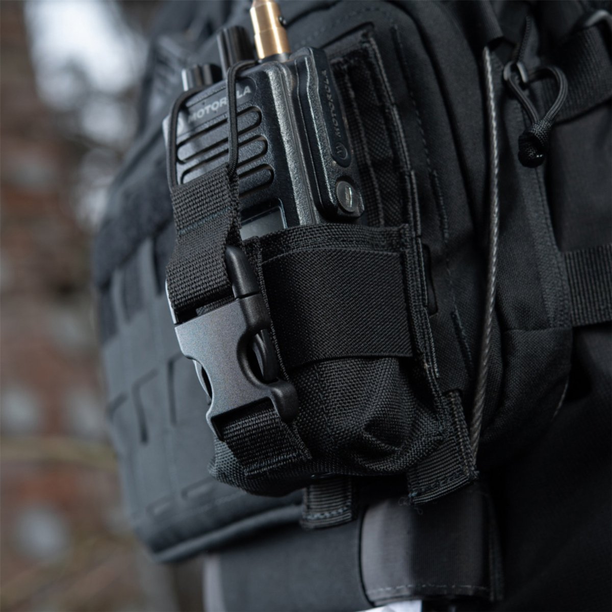 M-TAC Funda para radio MOLLE Durable Cordurda Motorola 4400/4800 Oliva Negro