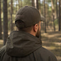 Gorra de béisbol táctica M-Tac Ajuste flexible Gancho y bucle Ripstop Oliva oscuro L/XL