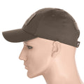 Gorra de béisbol táctica M-Tac Ajuste flexible Gancho y bucle Ripstop Oliva oscuro L/XL
