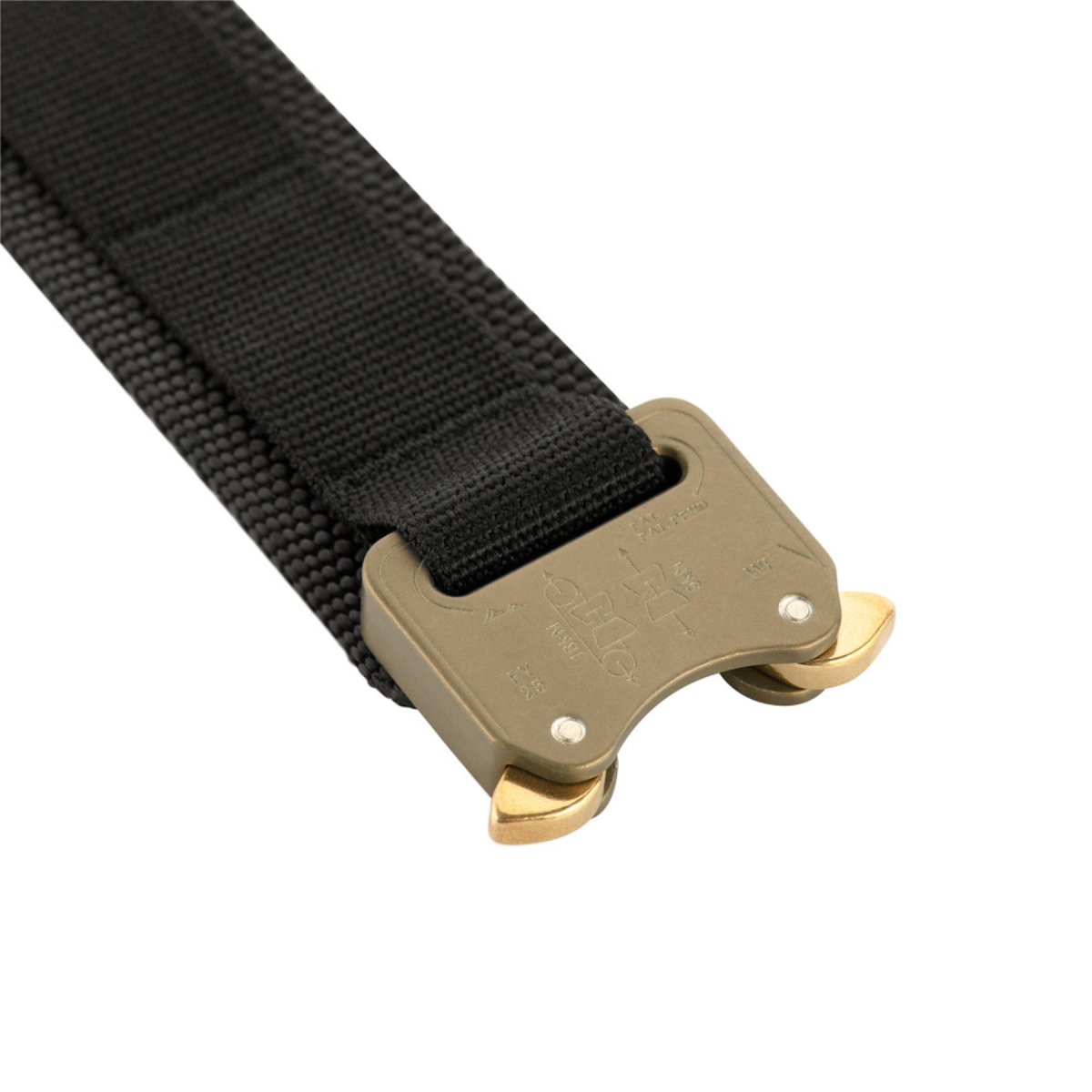 M-TAC Cinturón táctico COBRA Hebilla de aluminio Resistente ajustable Negro