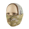 M-TAC Polaina táctica para el cuello, cubierta ligera de punto para la cara, camuflaje