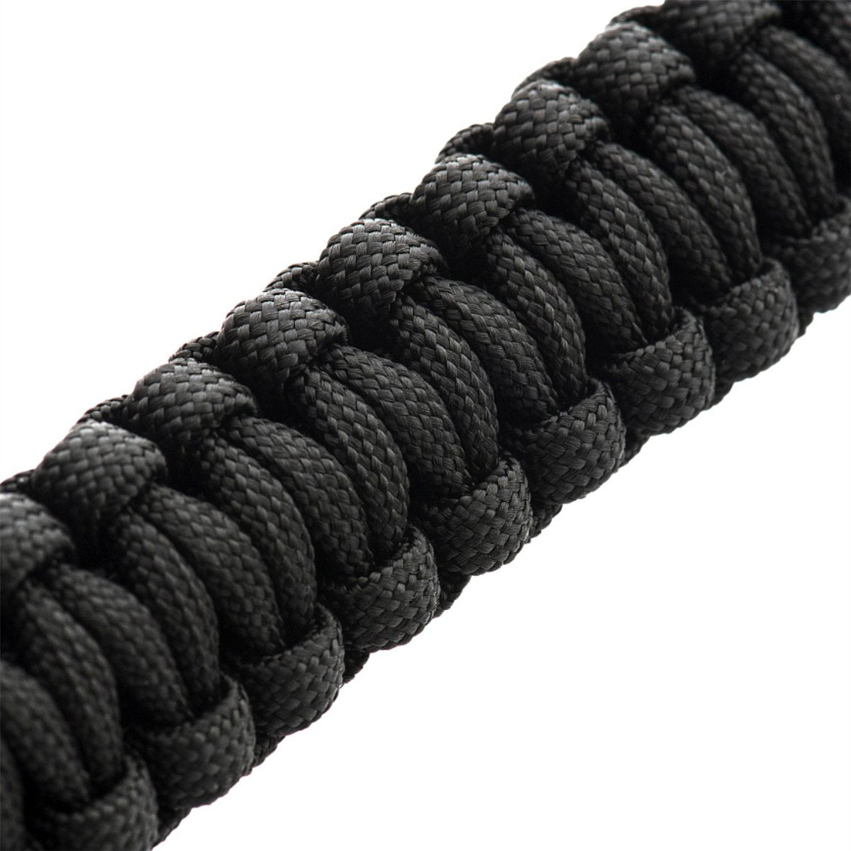 M-TAC Pulsera táctica de paracord Cordón táctico de supervivencia para exteriores 3 m Negro
