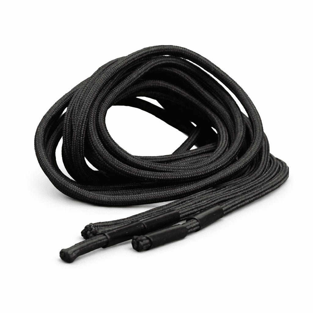 Cordones de repuesto para botas Magnum, duraderos, redondos, para senderismo al aire libre, color negro
