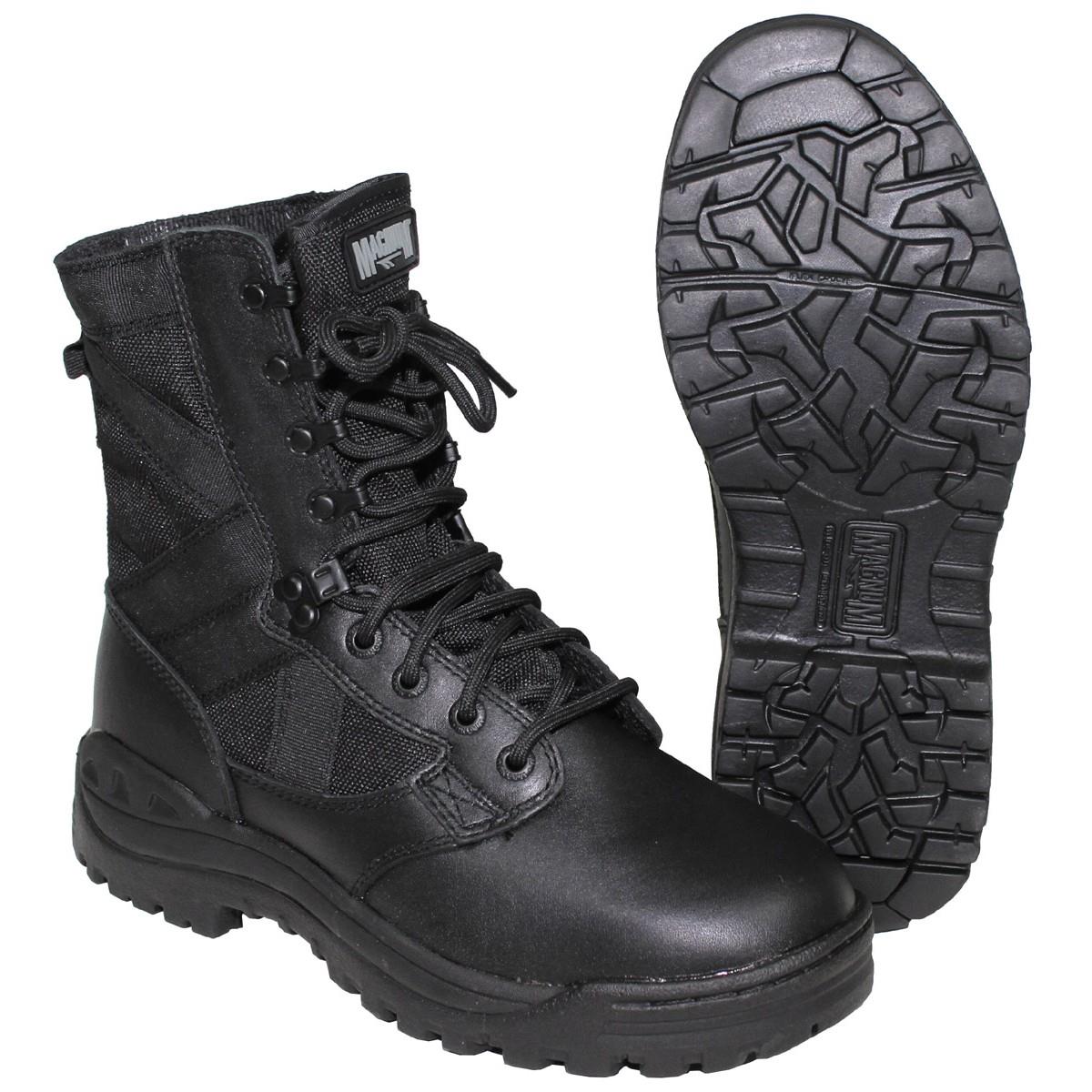 Botas tácticas Magnum Scorpion Secado rápido Transpirable Cordones Eyeley Negro